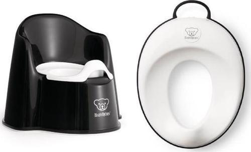 Eğitici Koltuk Oturak & Klozet Adaptörü / Black White