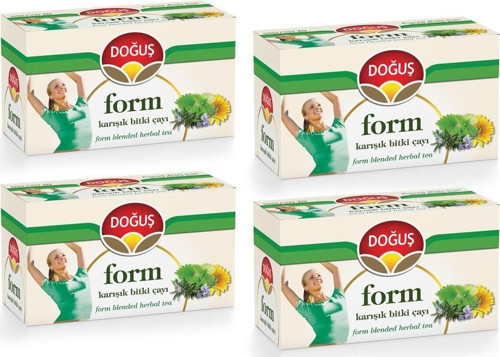 Form Sade 20'Li Poşet Çay 4 Adet