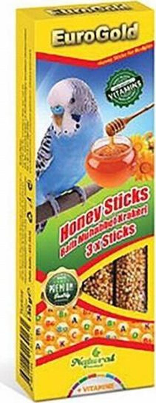 Ballı Muhabbet Kuşu Krakeri 10'lu