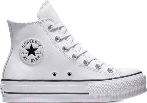 561676 C Taylor All Star Leather Platform Beyaz Unisex Ayakkabı