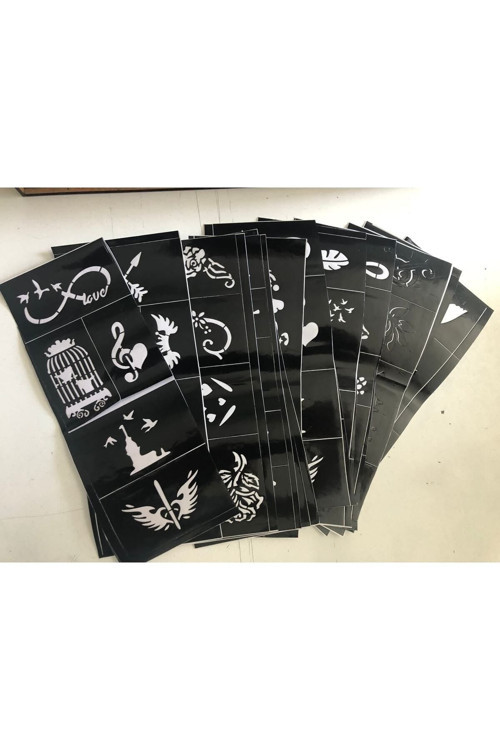 Hint Kınası Desenleri 12 Sayfa Birden 2 Tüp Kına Hediyeli