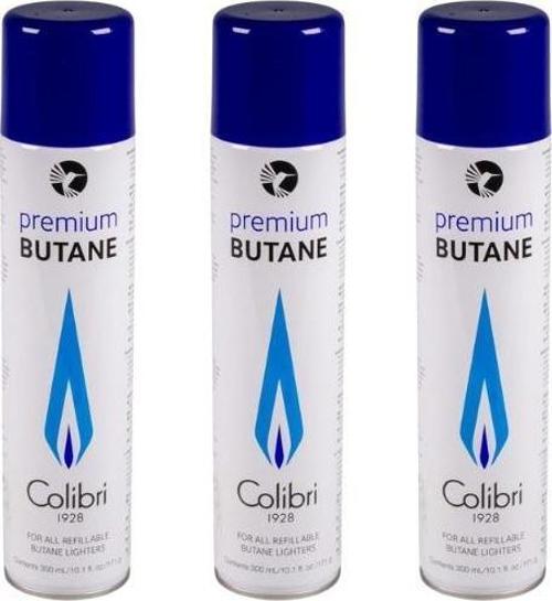 Premium Gazlı ve Pürmüzlü Çakmaklar İçin Bütan Gaz 3'lü Paket