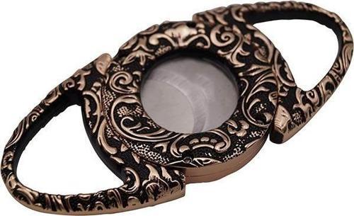 PQ Bronz Full Desenli Metal Puro Makası Kesici