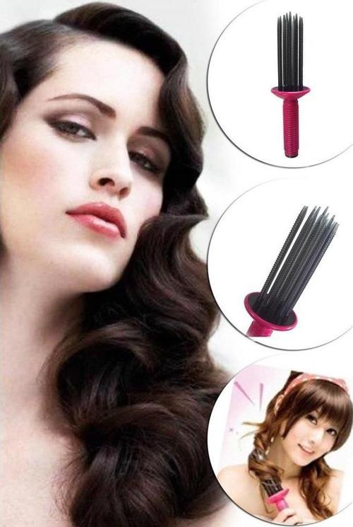 Saç Dalgalandırıcı Bukle Yapıcı Tarak Saç Dalgalandırma Tarağı