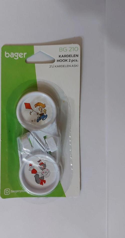 Yapışkanlı Figürlü Eğlenceli Çocuk Odası Askısı Banyo Mutfak Askısı 2 li