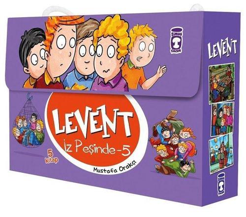 Levent İz Peşinde 5 Seti-5 Kitap Takım