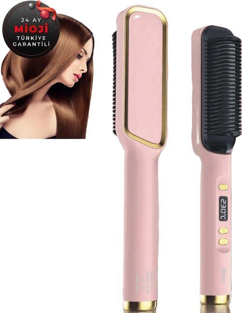 Mio B1 Led Göstergeli Saç Düzleştirici Tarak - Pembe