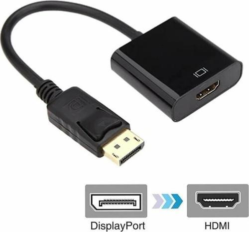 Displayport To Hdmi Dönüştürücü Adaptör Display Port Erkek Vga Dişi