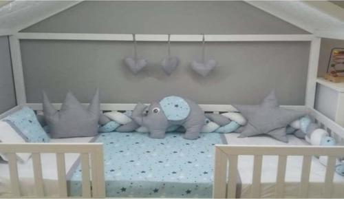 Polly Montesöri Uyku Seti 90x190 Mavi