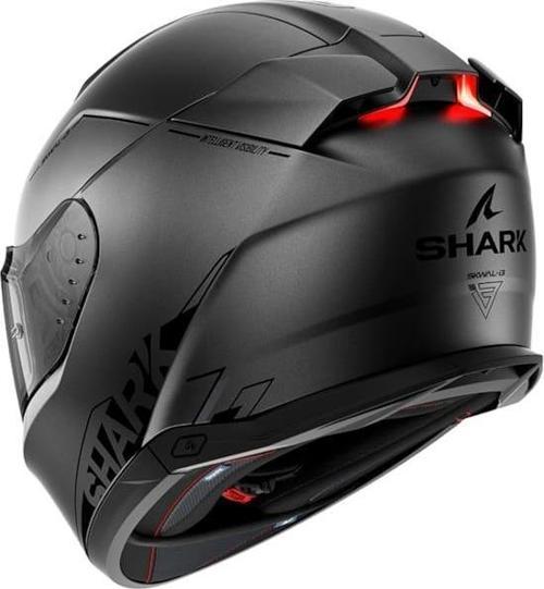 Skwal İ3 Blank  Mat Kapalı Kask