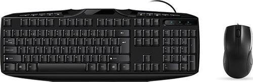 Siyah Usb Q Multimedia Kablolu Klavye + Mouse Set Un-796