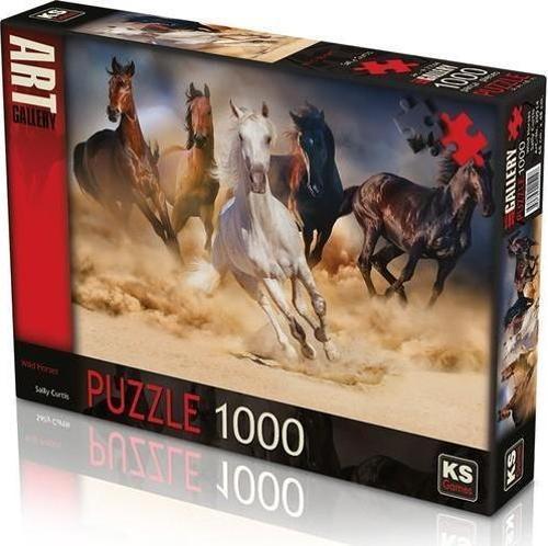 Puzzle 1000 Parça Wild Horses 20514