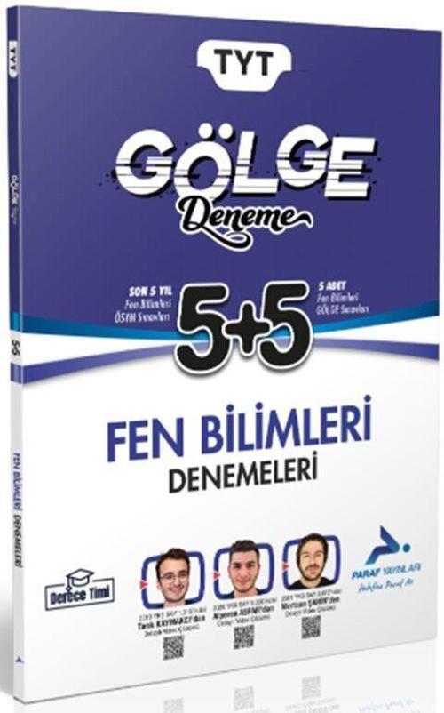 TYT Fen Bilimleri Gölge Deneme Paraf Yayınları
