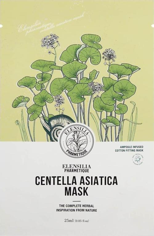 Onarıcı Ve Nemlendirici Centella Asiatica Özü Yaprak Maske Pharmetique Centella Cıca Mask