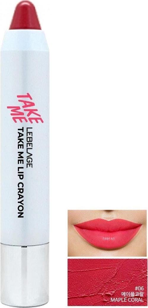 Mercan Rengi Stick Ruj Take Me Lip Crayon 06 Maple Coral