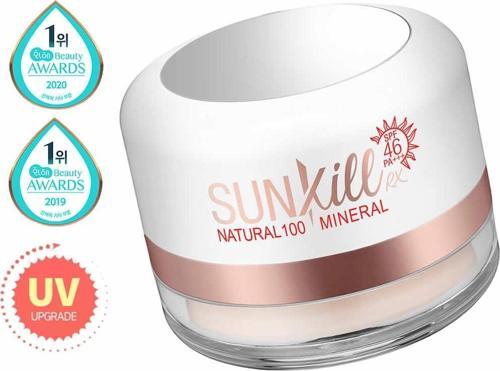 Hafif Yapıda Pudra Güneş Koruyucu Catrın Natural 100 Mineral Sunkill Rx 12g Spf 46pa+++