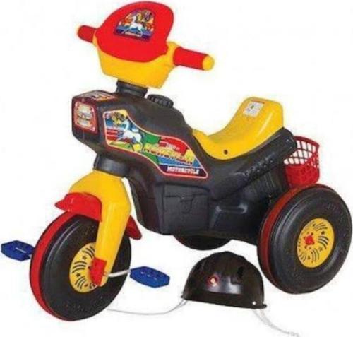 Küheylan Motor 3 Tekerlekli Pedallı Kasklı Bisiklet
