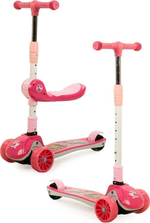 Zoomy Oturaklı  Işıklı Katlanabilir Scooter