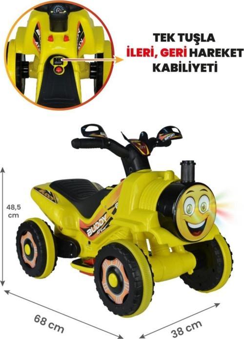 Buddy 6 V Akülü Atv