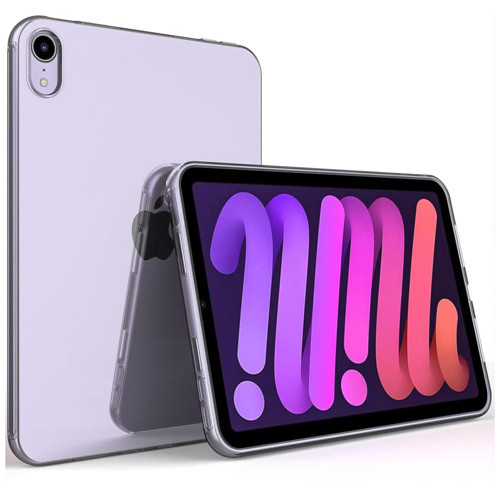 İpad Mini 6 (2021) ve Mini 7 (2024) (8.4'') Uyumlu Şeffaf Silikon Kılıf