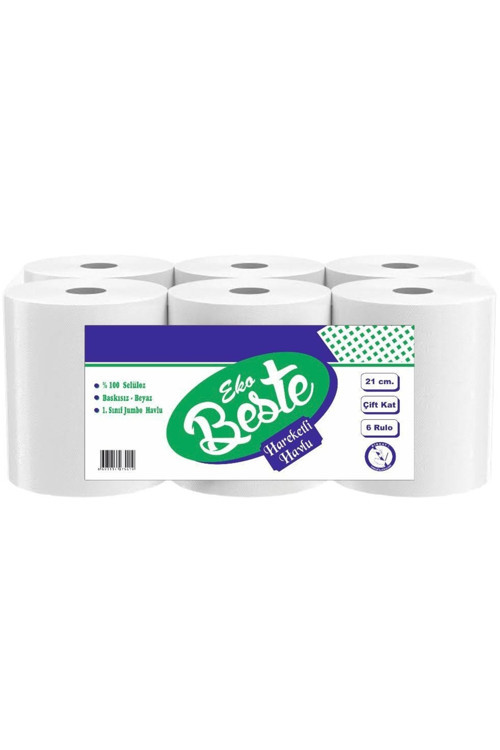 Hareketli Havlu 21 Cm 2,5 Kg (6 Rulo)*4 Koli