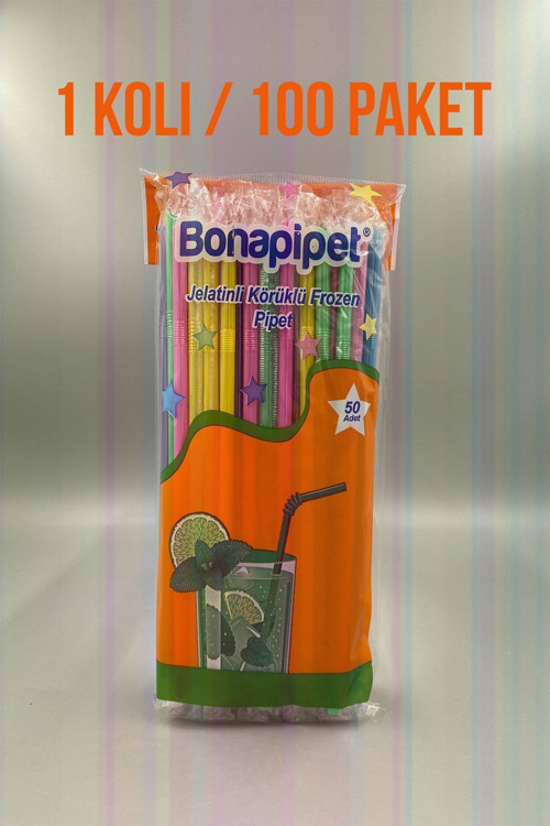 Jelatinli Körüklü Frozen Pipet 50'Li 50 Paket