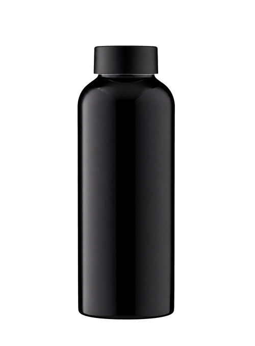 Black Paslanmaz Çelik Matara 500 ml Ultra Hafif Sızdırmaz Suluk