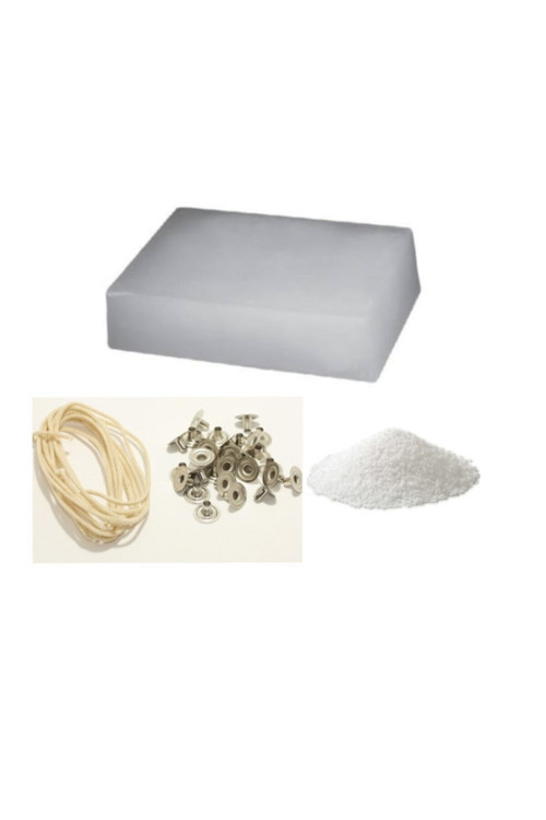 Parafin 500Gr- 1Mt Fitil- 5 Adet Parafin ( 50Gr Stearik Asit Hediyesidir.)