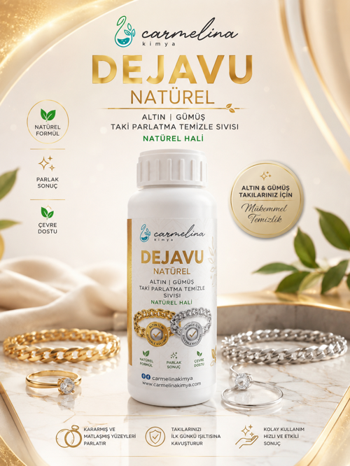 Carmeshine Altın Gümüş Temizleme Sıvısı 250Ml