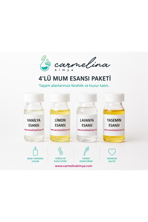 4'Lü Esans Paketi Dove- Limon-Lavanta- Yasemin