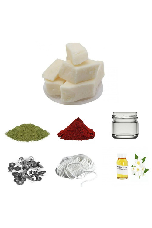 Soya Wax Mum Yapim Seti