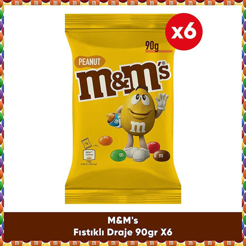 FISTIKLI DRAJE 90 G 6X