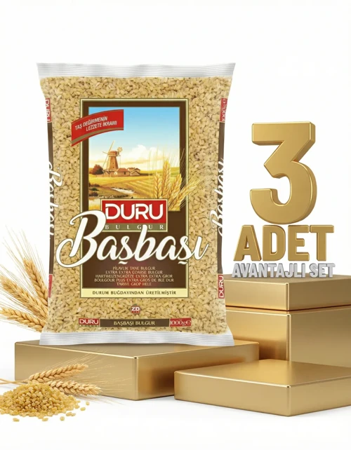 Başbaşı Bulgur 3x1 Kg