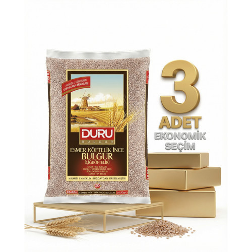 Esmer Çiğ Köfte Bulgur 3x1 Kg