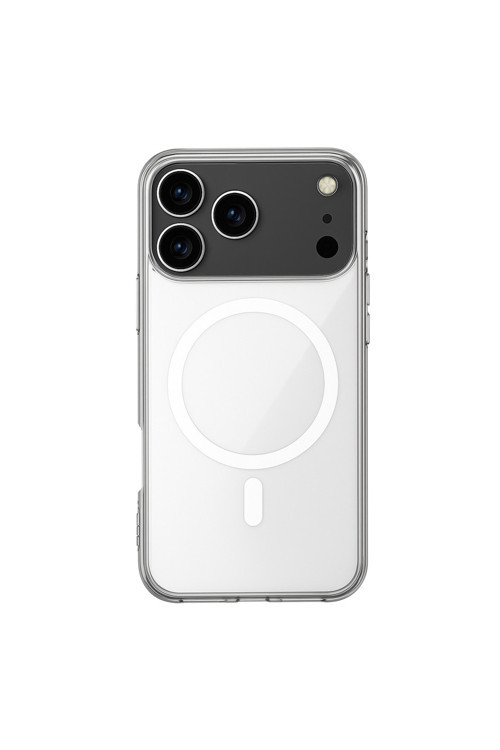 İphone 17 Pro Magsafeli Şeffaf Kılıf