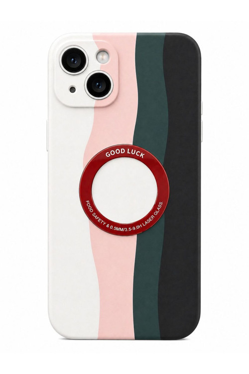 İphone 14 Uyumlu Desenli Renkli Kılıf