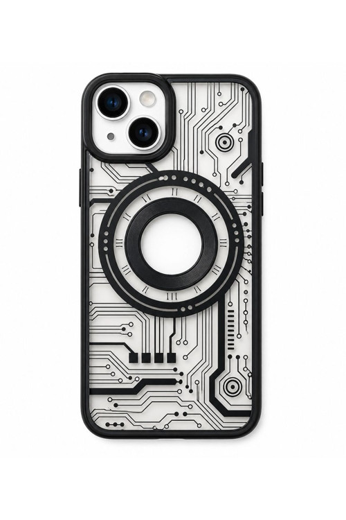 İphone 13 Uyumlu Desenli Renkli Kılıf