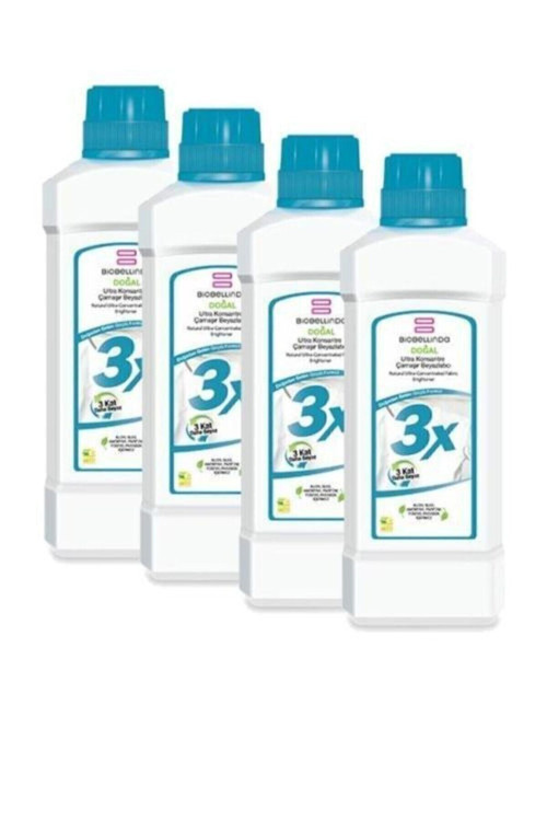 Ultra Konsantre Çamaşır Beyazlatıcı 3X 4X750 Ml