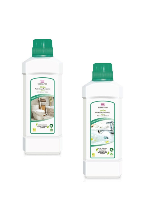 Wc & Banyo Temizleyici 750Ml + Pas & Kireç Temizleyici 750Ml Yeni Ambalaj