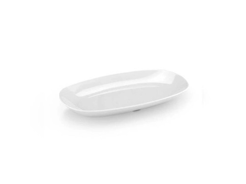 Melamin Beyaz Kayık Tabak 34 cm