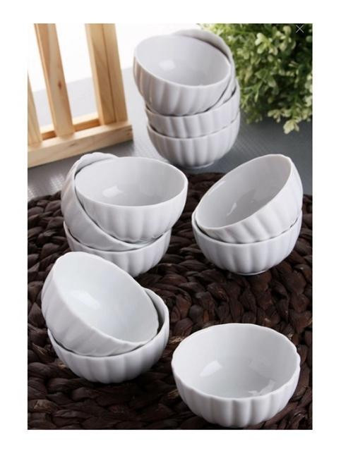 İpek WS96 Porselen Beyaz Reçellik 7 cm 6'lı