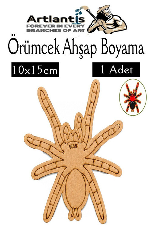 Ahşap Boyama Böcekler 1 Adet 10x15cm Boyama Böcek Figürleri Etkinlik Çocuk Gelişim Motor Beceri Kreş Anasınıfı