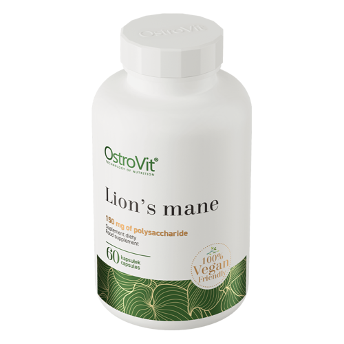 Lion's Mane Aslan Yelesi Özü VEGE 500 mg 60 caps