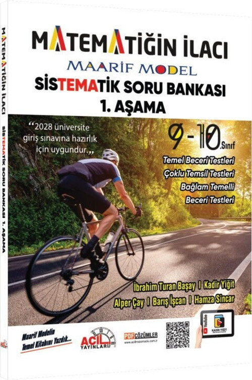 TYT Matematiğin İlacı Maarif Model Sistematik Soru Bankası 1 Acil Yayınları