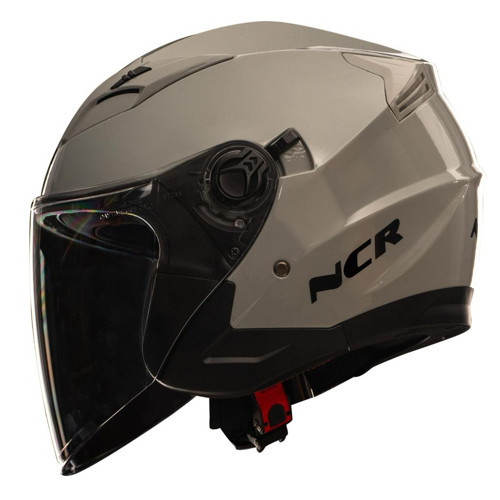 NCR 708 YARIM YAZLIK KASK GRİ GÜNEŞ VİZÖRLÜ