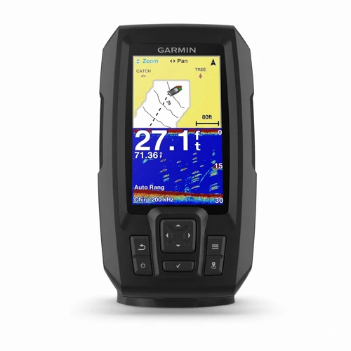GARMIN STRIKER Plus 4 With Dual-Beam Transducer - Balık Bulucu Sonar GPS