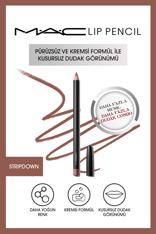 Kremsi Kalıcı Dudak Kalemi - Lip Pencil - Spice 1.45 G
