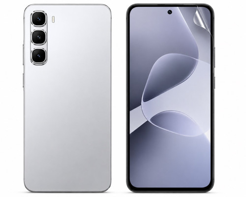 Infinix Hot 60 5G Uyumlu Ön Body Şeffaf Ultra Ekran Koruyucu Nano Jelatin