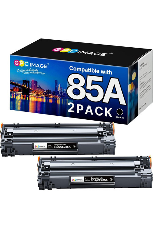 Ya-De Toner Hp 285A Laserjet Pro P1102W P1102 P1109W M1217Nfw M1212 M1212Nf M1217 , 2 Pack