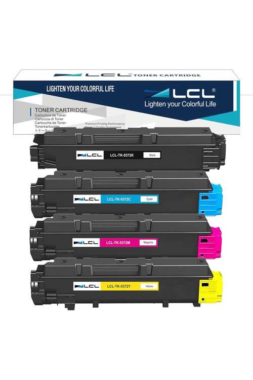 Tk5370 Muadil Tk5370 Ecosys Pa3500Cx Ma3500Cix Ma3500Cifx Printer (4-Pack Kcmy) Set